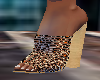 Leopard Mules Sandals