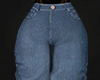 $ oversized denim pants