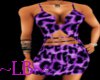 ~LB~ Purple Print Dress