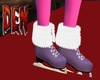 Purple Ice Skates