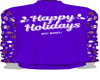 Happy Holidays Purp Top