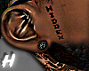 Blk VVS Earrings Asteri