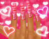 e - Pink Lava Nails C