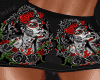 Skull Mini Skirt RXL
