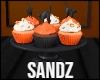 S. Halloween Cupcakes