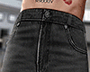 ♛ Destroyer Jeans Blk.