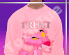 [T] Pink Baggy Sweater