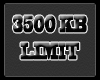 3500KB LIMIT Signage