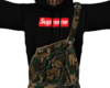 Preme Camo Overalls Blk