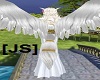 Alicorn tail wh/goldband