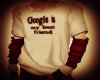 !red. google tee!