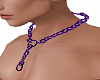 Purple Neck Chain