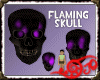 *Jo* Purple Flame Skull