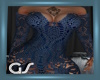 GS Blue Crochet Dress