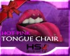 Hot Pink Tongue Chair