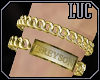 [luc] Gold Bracelet L