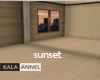 !A sunset room