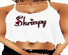 *F White Shrimpy Shirt