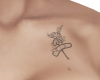 🅴 chest tattoo