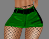 [la] Toxic green skirt