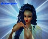 capelli blu donna