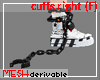 Cuffs chain right (F)