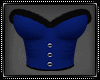 Winter Fur Corset Blue