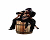 kissing barrel