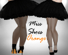 !T! Miss H/S Orange/blk