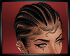 LS~Cornrows Long BLK
