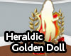 Heraldic Golden Doll