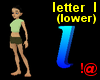 !@ Letter l (lower)