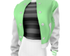 AS Green Varsity Jacket