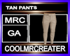 TAN PANTS