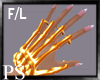 {PS} Bone Hand Gold F/L