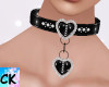 CK*Black Heart Collar