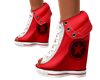 Red Converse Heels