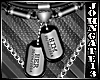 His-Her Chained Tags