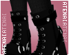 ❄ Punk Black Boots