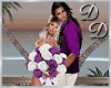 Flowers Pose- Purple