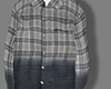 Gradient plaid shirt