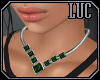 [luc] necklace s emerald