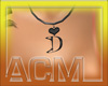 [ACM] Necklace D Onyx