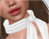 White Silk Scarf