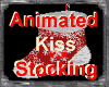 kiss Animated Stocking