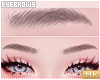 é. eyebrows. natural