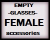 Emptie/Glasses F Acesori