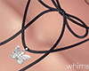 Black Butterfly Bow Chok