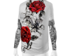 Tee Rose + tats Ky