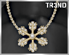 ᵀ Gold Snowflake Set